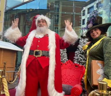 Arrivo di San Nicolao alla Manor