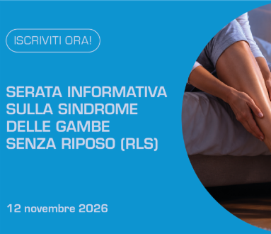 Serata informativa sulla Sindrome delle Gambe Senza Riposo 
