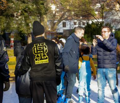 Sul ghiaccio con l’Hockey Club Lugano