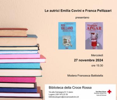 Incontro con le autrici in biblioteca Croce Rossa