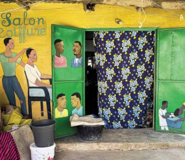 François Burland | Zigzag à Ziguinchor - Inaugurazione