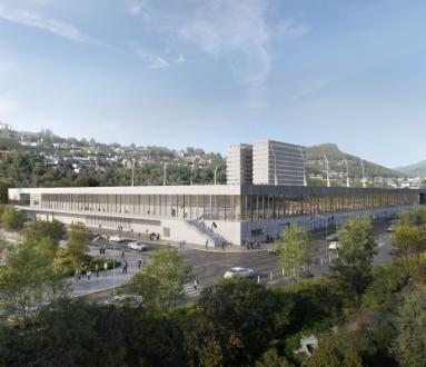 Porte aperte al cantiere del PalaRaiffeisen